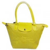 Sac De Voyage Longchamp soldes Pliages Cheval Au Galop Jaune